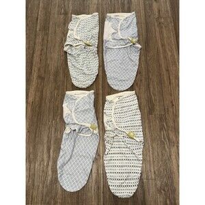 KeaBabies Sooth Swaddle Wrap 0-3 months‎ bundle of 4